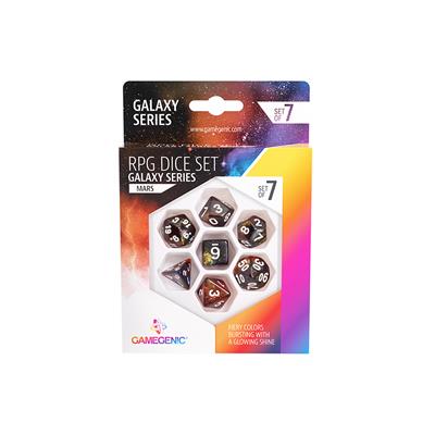 Galaxy Series RPG Dice Set Mars